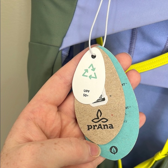 NWT Prana One Piece Color Block Womens Medium - Picture 5 of 9